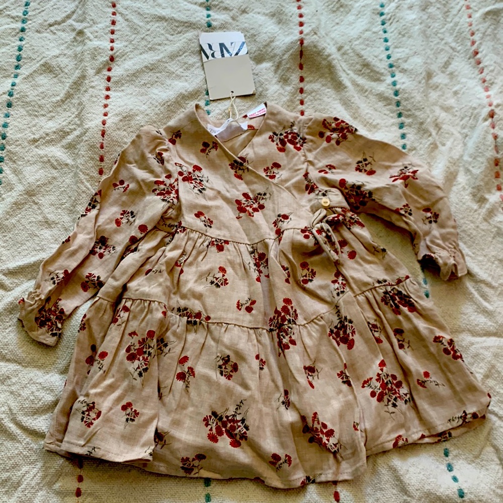 Zara wrap dress